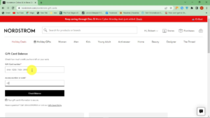 How To Redeem Nordstrom Gift Cards